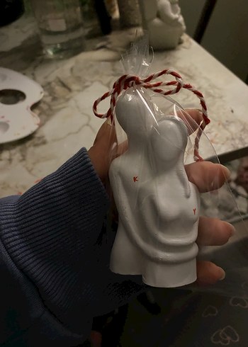 Beyaz Figürin Seti - Görsel 5