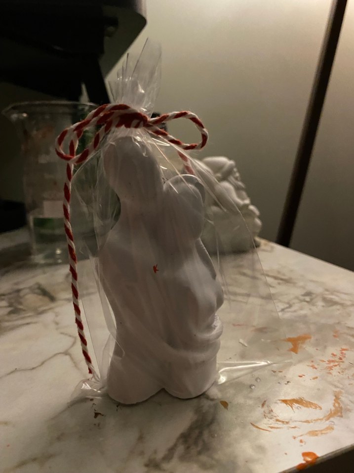 Beyaz Figürin Seti - Görsel 4