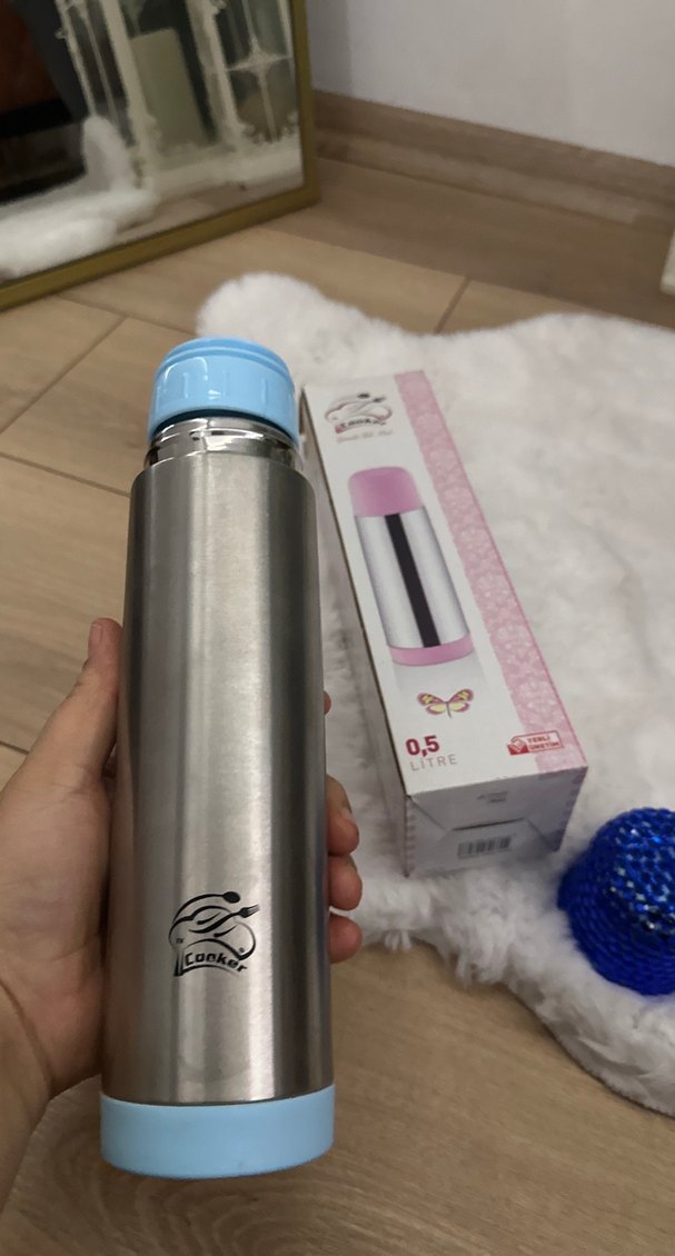 Renkli 0,5 L Çocuk Termosu - Görsel 2