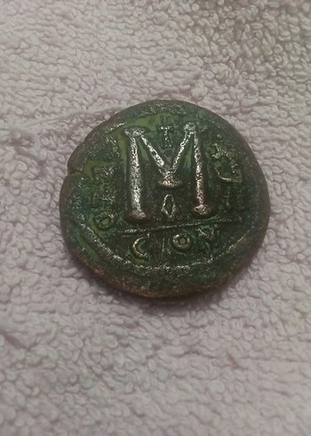 Yeşil Vintage Erkek Rozeti 'M' Harfi - Görsel 2