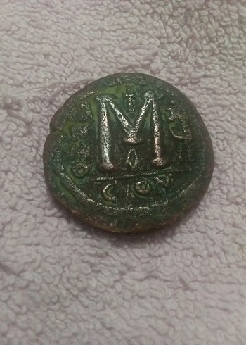 Yeşil Vintage Erkek Rozeti 'M' Harfi - Görsel 3