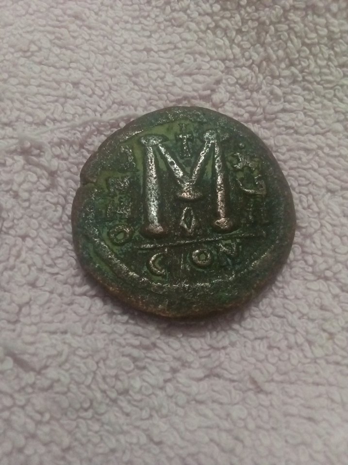 Yeşil Vintage Erkek Rozeti 'M' Harfi - Görsel 2