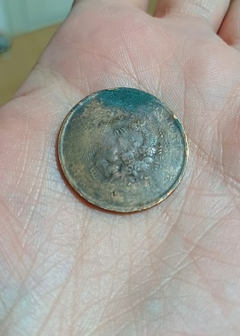 Turkuaz Parlak Vintage Erkek Rozeti - Görsel 4