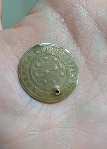 Vintage Parlak Altın Erkek Rozeti - Görsel 4