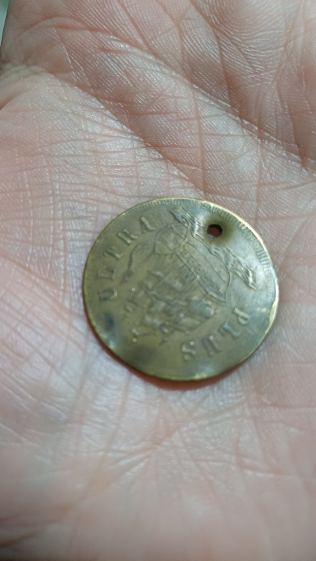 Vintage Parlak Altın Erkek Rozeti - Görsel 2