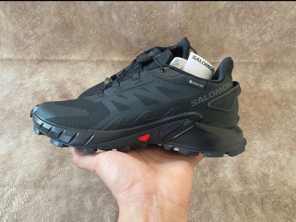 Siyah Baskılı Bağcıklı Erkek Outdoor Spor Ayakkabı - Görsel 2