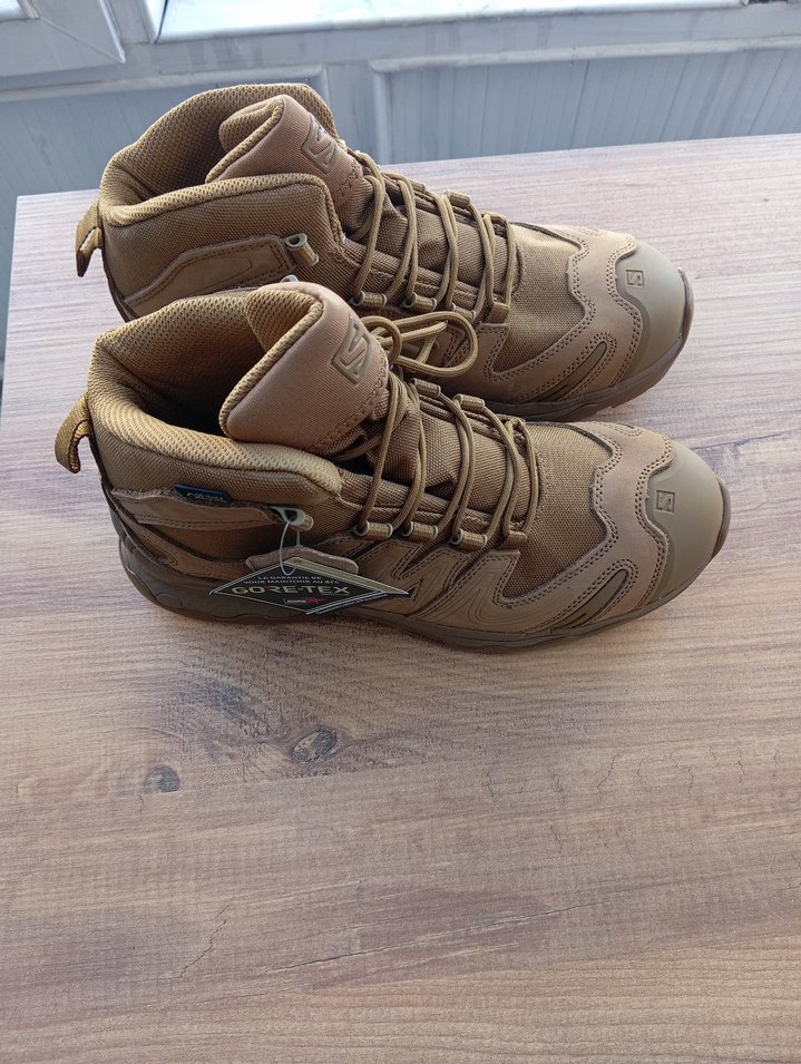 Bej Erkek Kamuflaj Desenli Bağcıklı Bot - Görsel 3