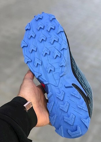 Salomon Gri Mavi Bağcıklı Erkek Outdoor Ayakkabı - Görsel 4