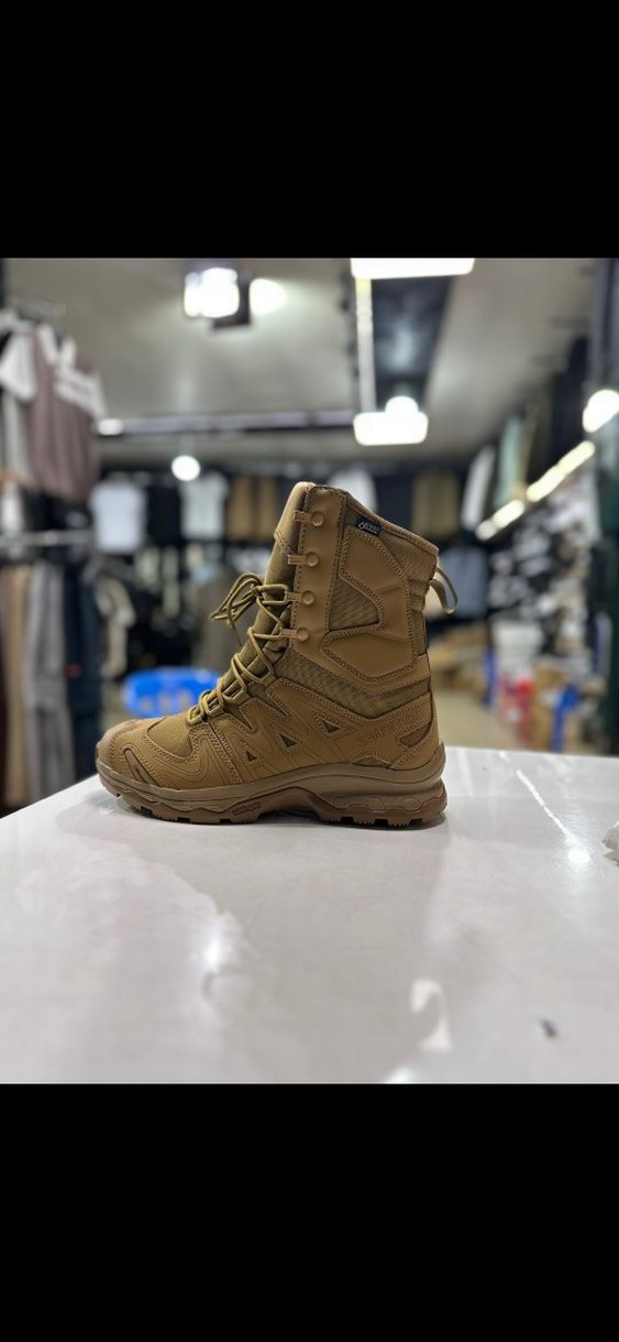 Kahverengi Kamuflaj Bağcıklı Erkek Outdoor Bot - Görsel 4