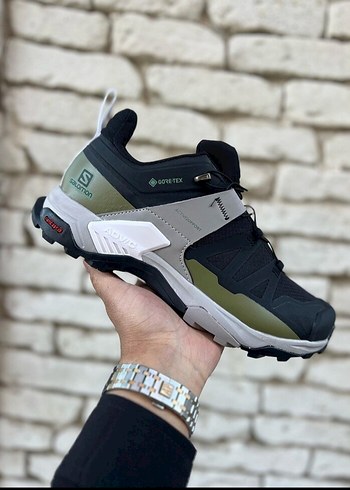 Gri Kamuflaj Bağcıklı Erkek Outdoor Ayakkabı - Görsel 2