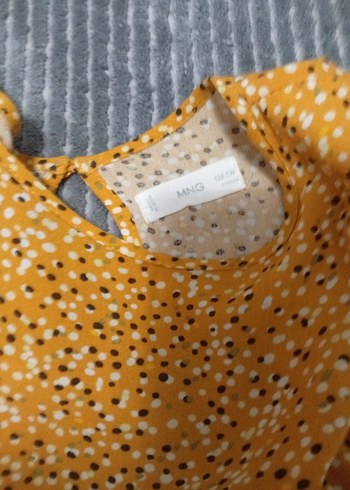 Sarı Bohem Salaş Uzun Kollu Elbise - Görsel 2