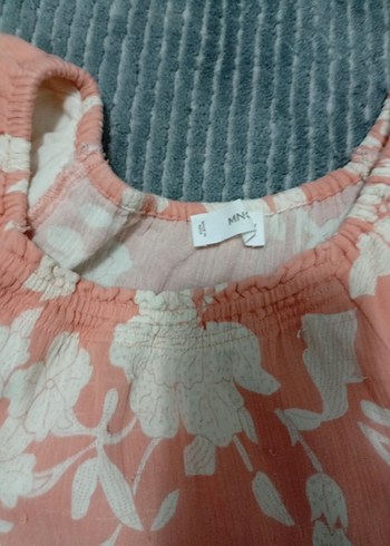 Kız Çocuk Pembe Çiçekli Kısa Kollu Elbise - Görsel 2