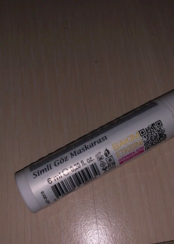 Glimmer Gri Maskara - Görsel 2