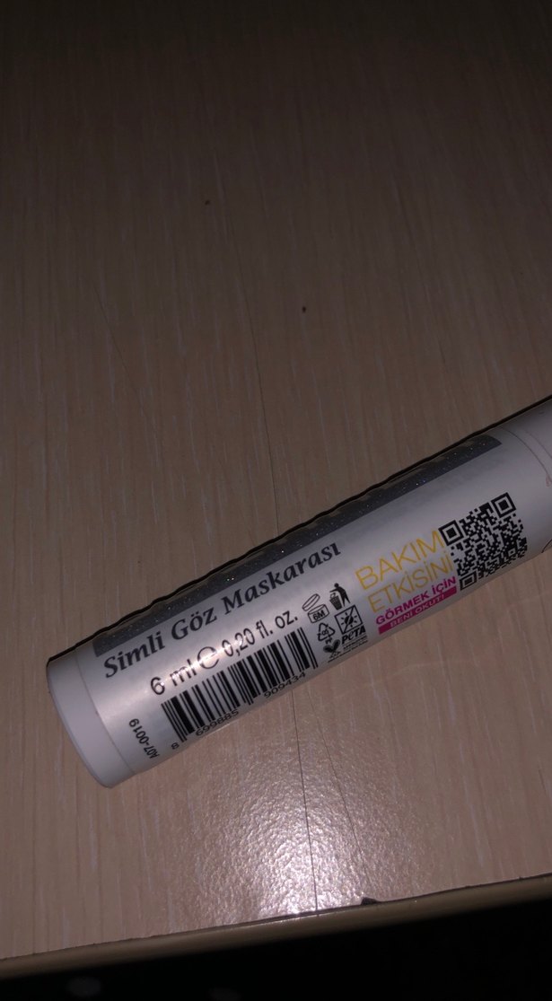 Glimmer Gri Maskara - Görsel 2