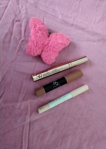 Pembe Pastel Maskara Seti - Görsel 2