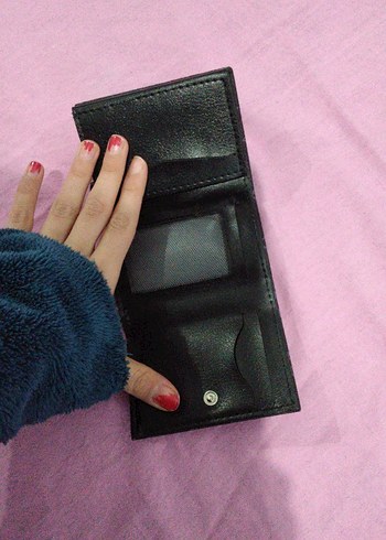 Louis Vuitton Desenli Siyah Erkek Cüzdanı - Görsel 2