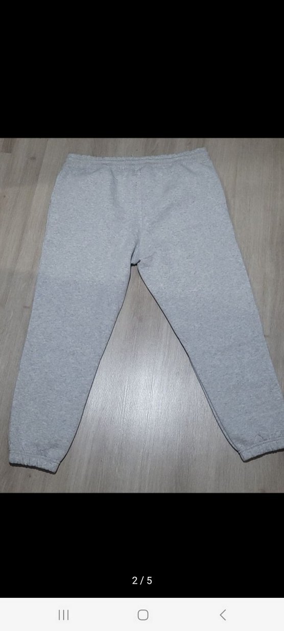 Gri erkek Rahat Kesim Eşofman Altı - Görsel 2