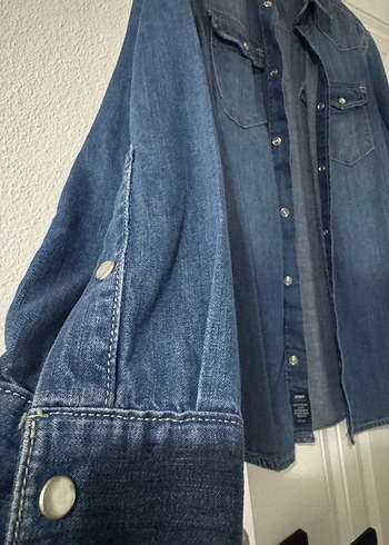 Mavi Denim Ceket - Görsel 4
