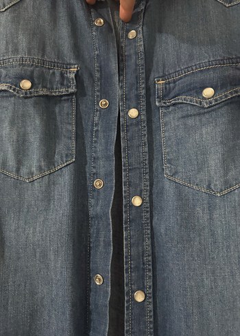 Mavi Denim Ceket - Görsel 2