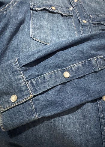 Mavi Denim Ceket - Görsel 9