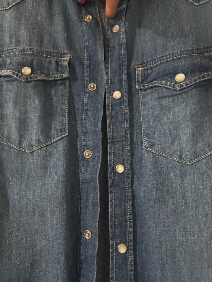 Mavi Denim Ceket - Görsel 2