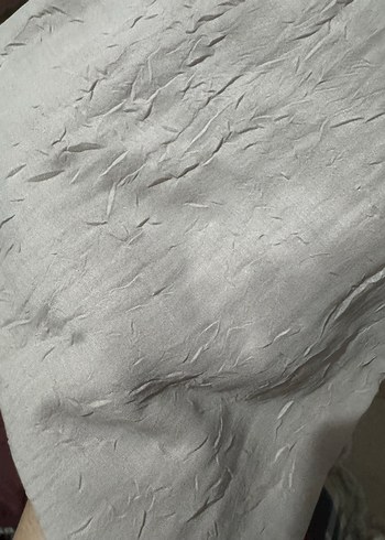 Madame polo bambu kraş krınkıl eşarp - Görsel 5