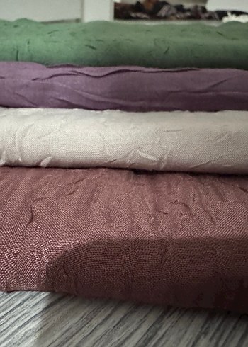 Madame polo bambu kraş krınkıl eşarp - Görsel 8