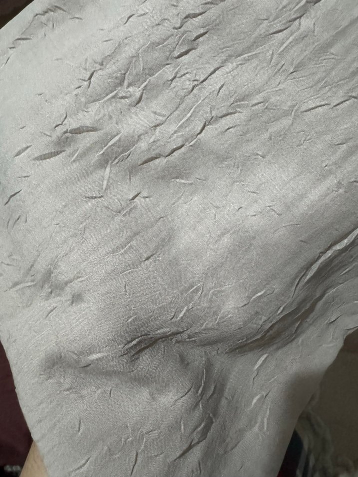 Madame polo bambu kraş krınkıl eşarp - Görsel 5