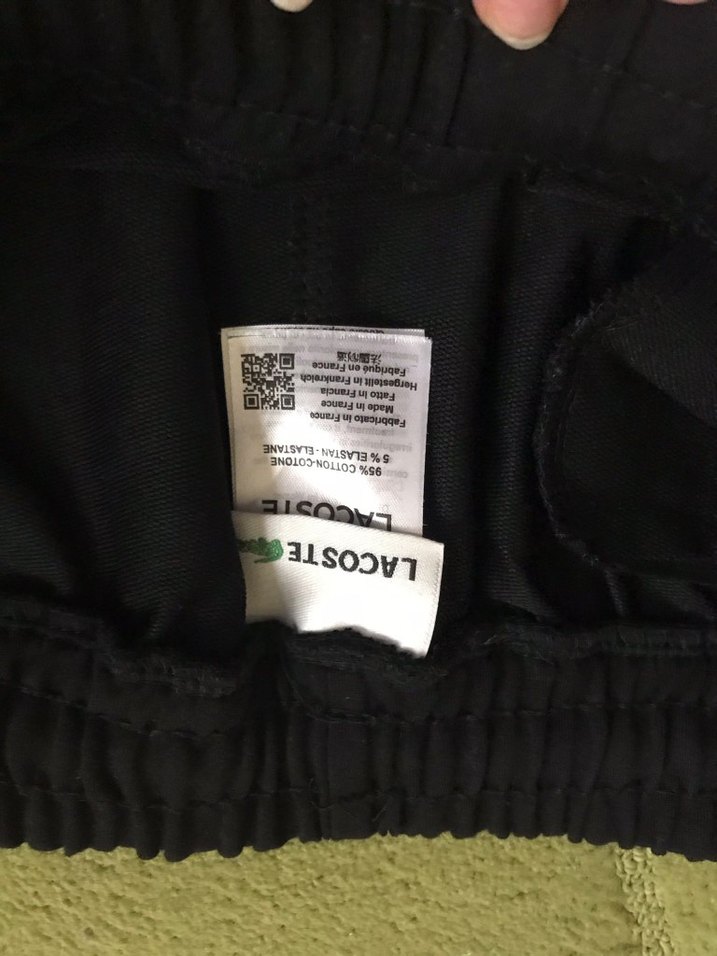 Lacoste Siyah Rahat Kesim Eşofman Altı - Görsel 3