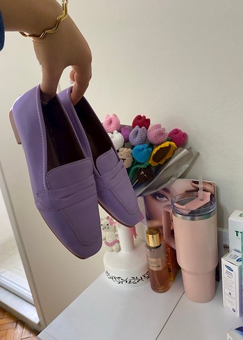 Mor Kız Loafer Ayakkabı - Görsel 5