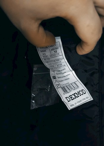 Düğmeli Siyah Erkek Kaban - Görsel 2