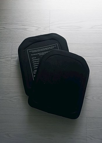 Balistik Koruyucu Plaka Zırh (Çift) - Görsel 2