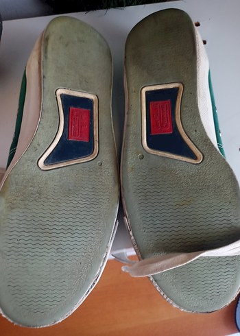 Kadın Beyaz Cırt Cırtlı Spor Ayakkabı - Görsel 4