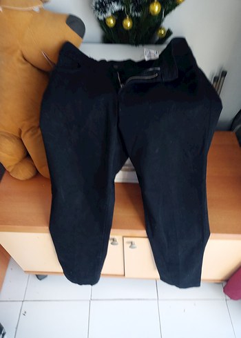 Siyah Normal Boy Kadın Kot Pantolon - Görsel 12