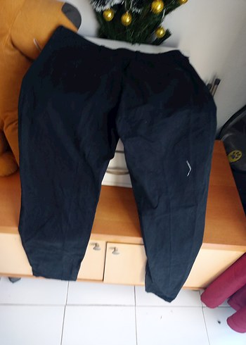 Siyah Normal Boy Kadın Kot Pantolon - Görsel 17