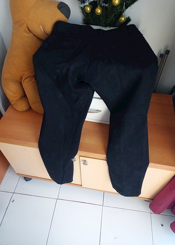 Siyah Normal Boy Kadın Kot Pantolon - Görsel 11