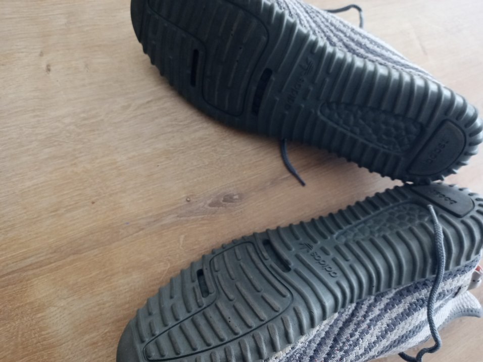 Gri Erkek Spor Sandaletler Velcro - Görsel 5