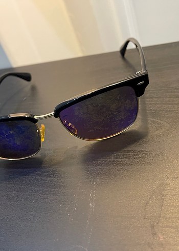 Parlak Mavi Retro Kadın Güneş Gözlüğü - Görsel 2