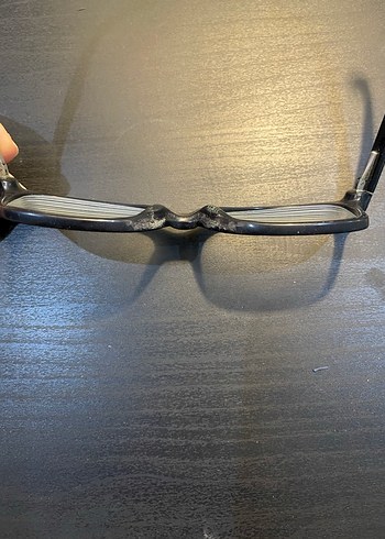 Siyah Tokalı Klasik Kadın Gözlüğü - Görsel 5