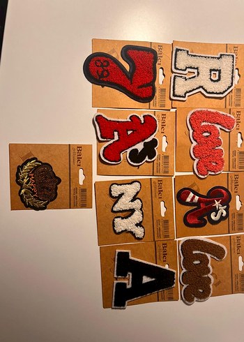 Vintage Çok Renkli  Rozetleri ADET FİYAT - Görsel 7