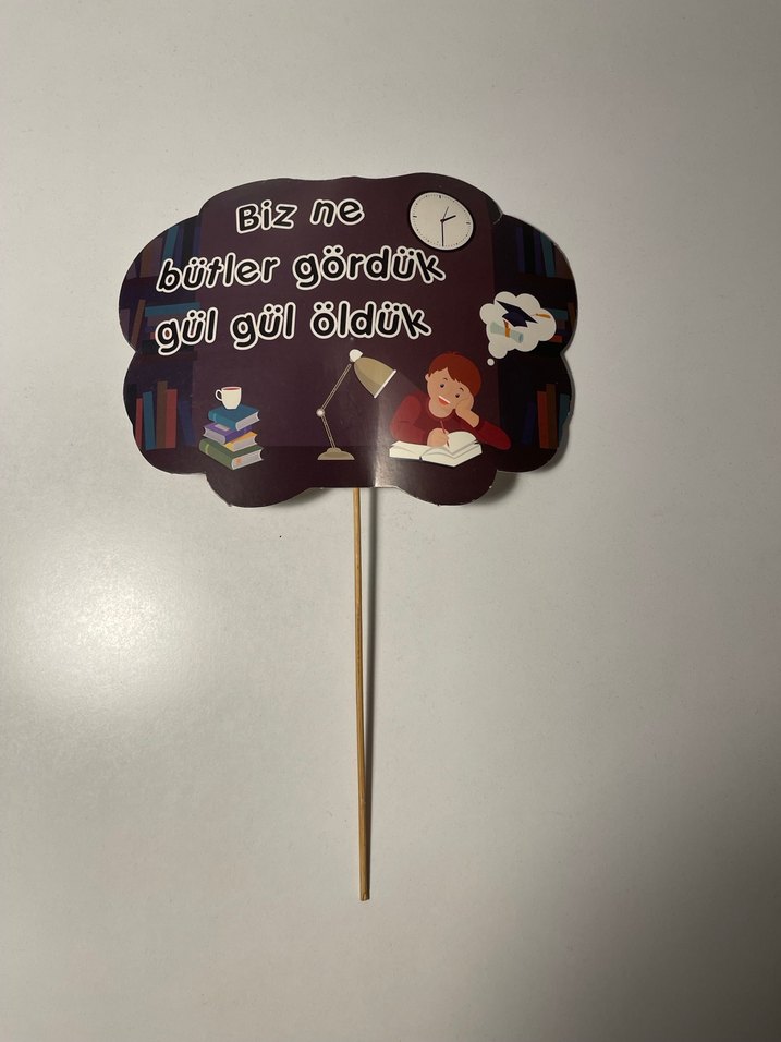 Renkli Parti Konuşma Balonu - Görsel 2