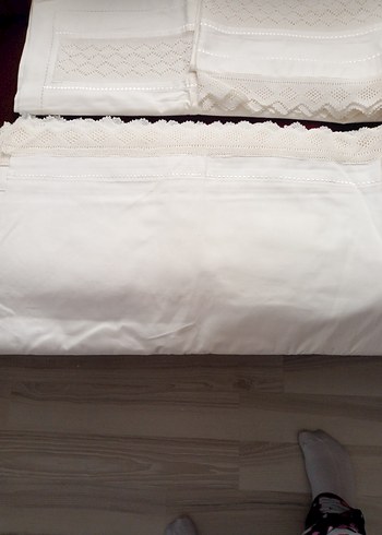 tam takım dantelli karyola takımı - Görsel 6