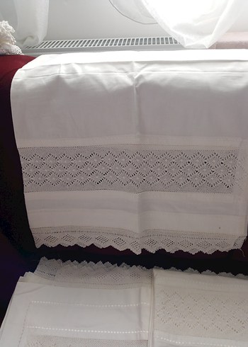 tam takım dantelli karyola takımı - Görsel 8