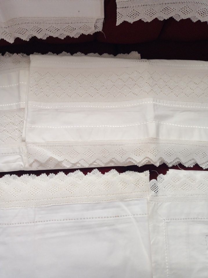 tam takım dantelli karyola takımı - Görsel 4