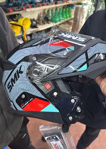 Çene açılır güneş vizörlü SMK marka kaliteli sıfır - Görsel 3