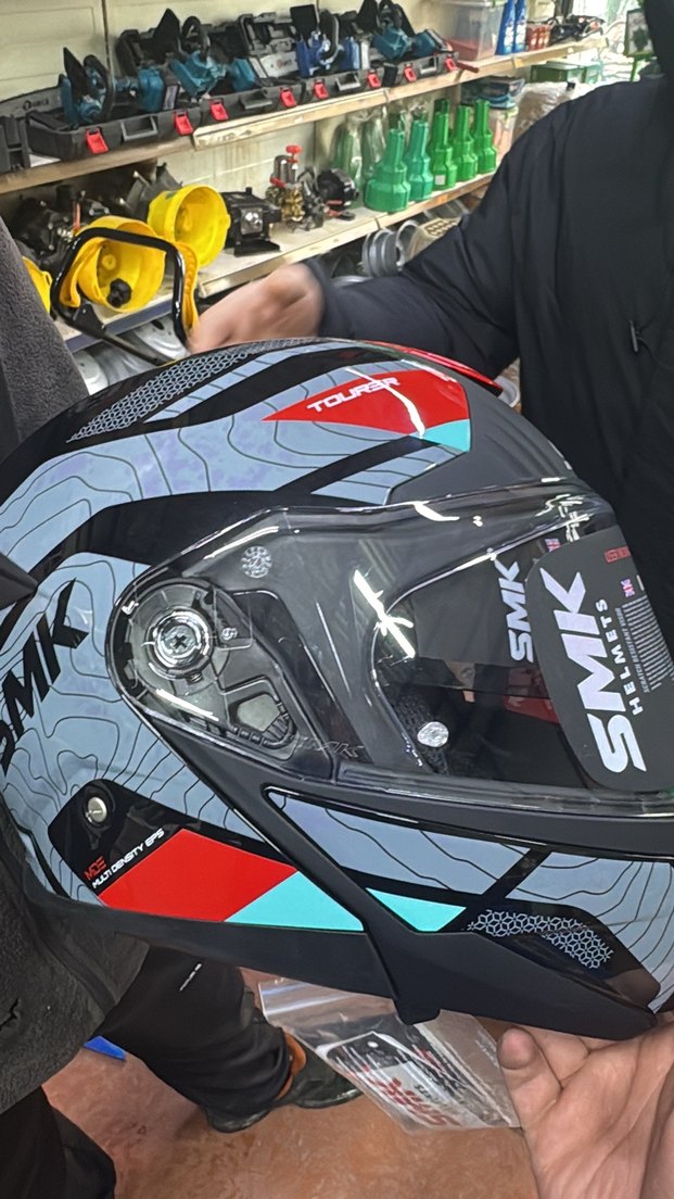 Çene açılır güneş vizörlü SMK marka kaliteli sıfır - Görsel 2