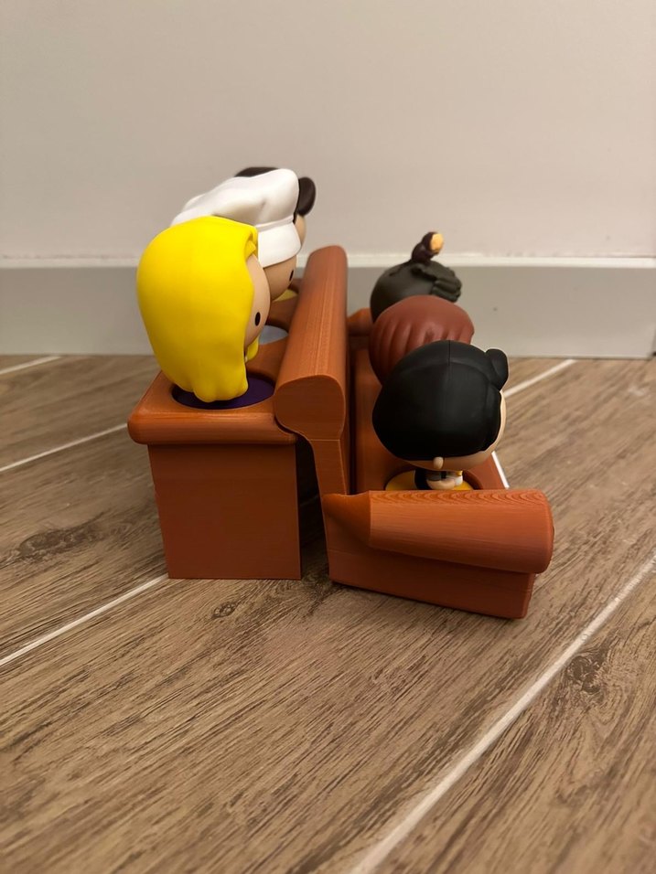 Mc Donalds Friends Figür Koltuğu - Görsel 3