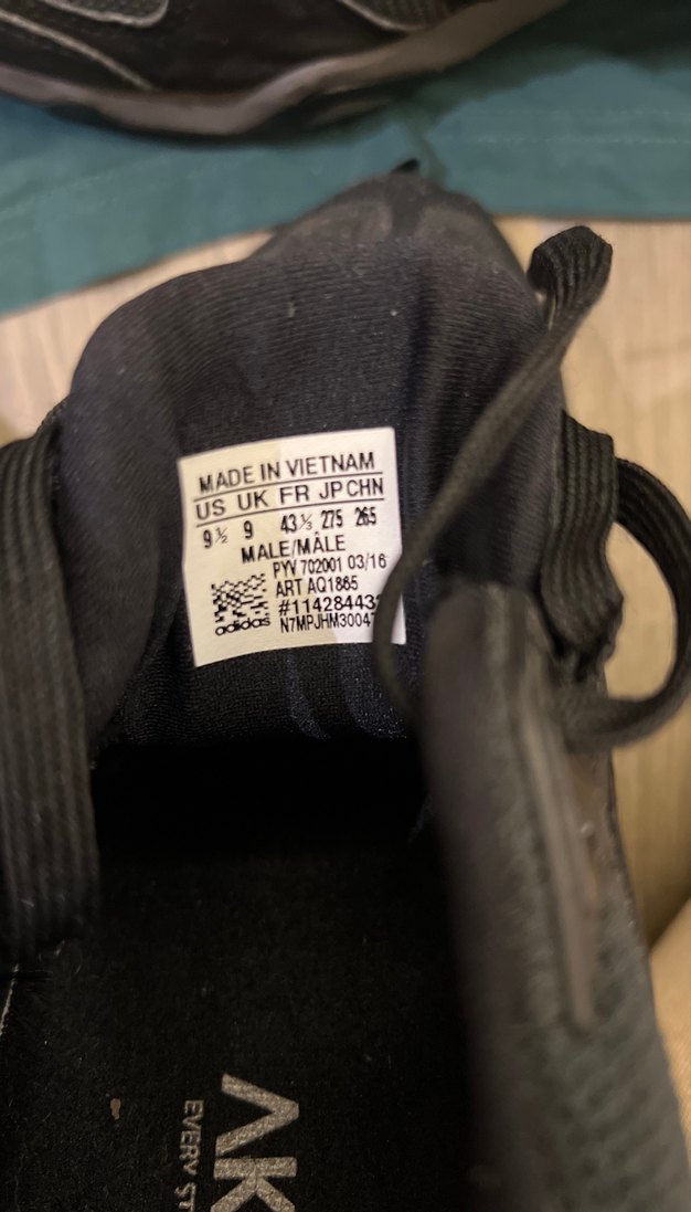 Erkek Siyah Spor Ayakkabı  Adidas - Görsel 3