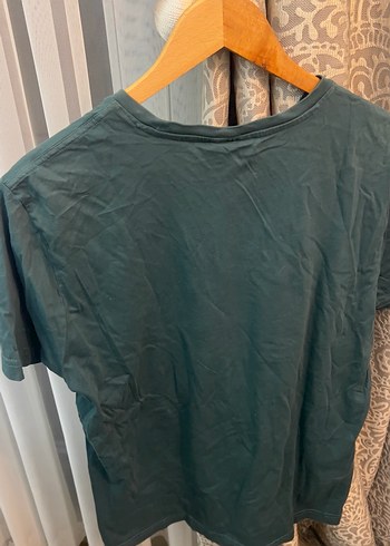 Haki Renkli Erkek Baskılı Tişört - Görsel 3