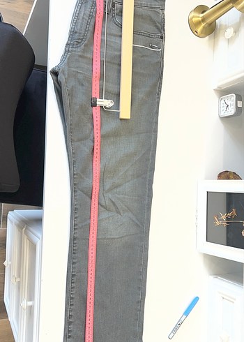 Mavi marka Gri Erkek Denim  kot Pantolon 32 - Görsel 2